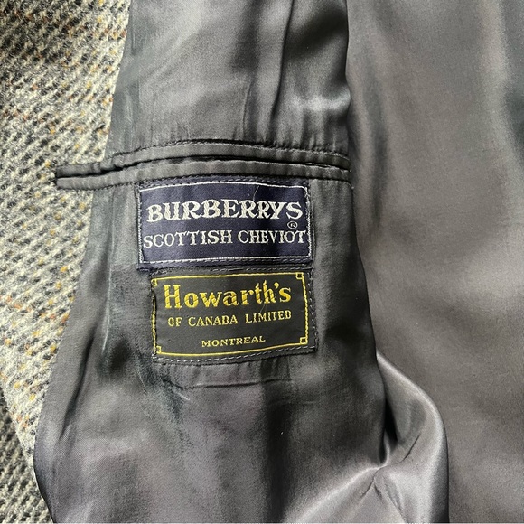 Burberry’s Scottish Cheviot Coat - Vintage and genuine - Picture 12 of 13